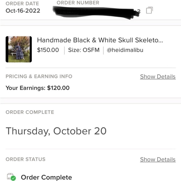 LAST ONE 💀 Handmade Black & White Skull Skeleton Print Bandana Maxi Dress - Picture 5 of 14